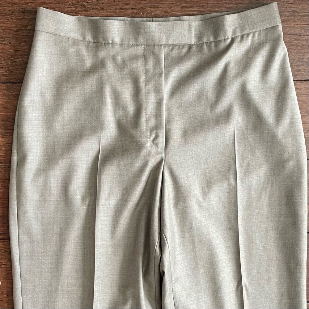Zanella Debra Italian Luxury Super 150's Wool High Rise Debra Trousers Size 8 - Picture 4 of 14